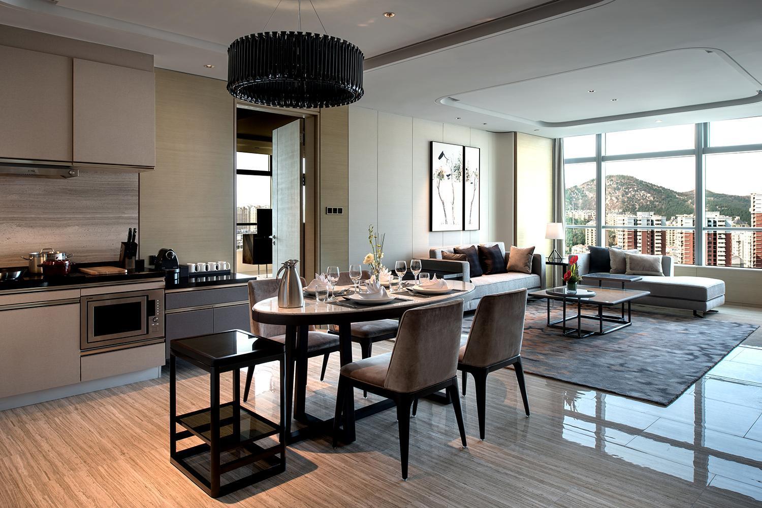 Hilton Jinan South Hotel & Residences Exterior foto