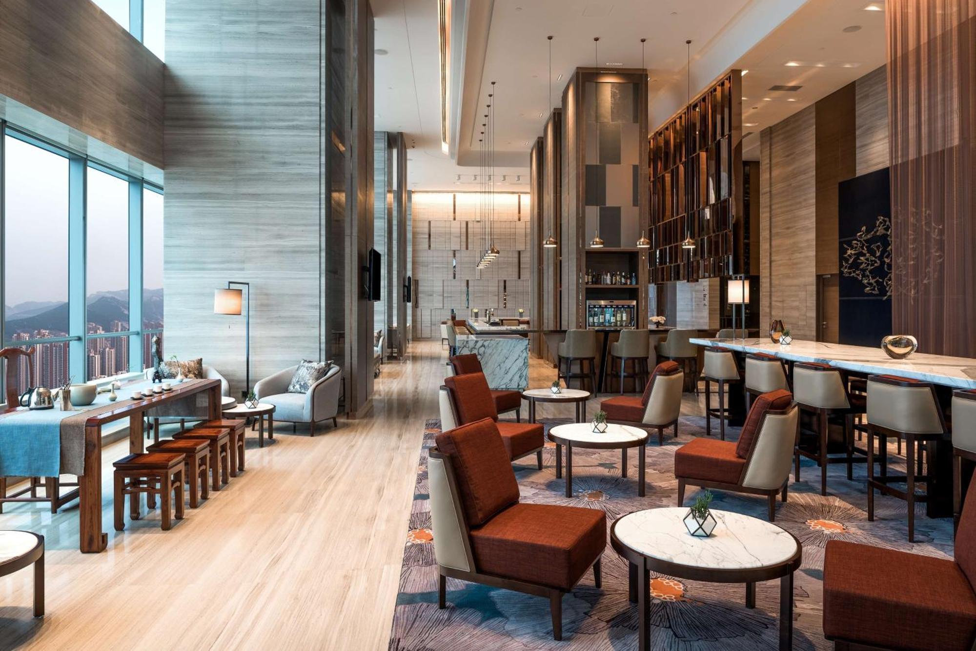 Hilton Jinan South Hotel & Residences Exterior foto