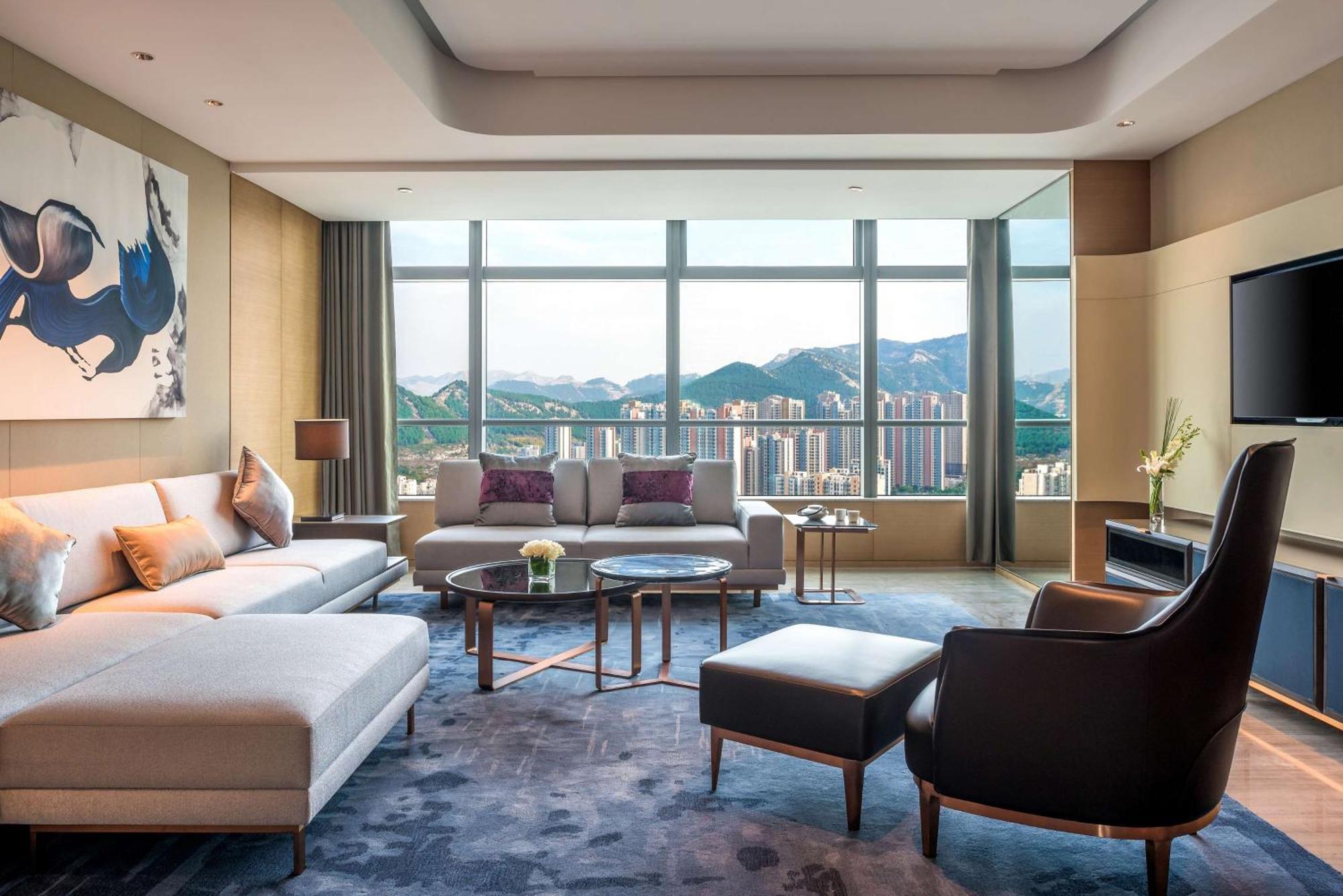 Hilton Jinan South Hotel & Residences Exterior foto