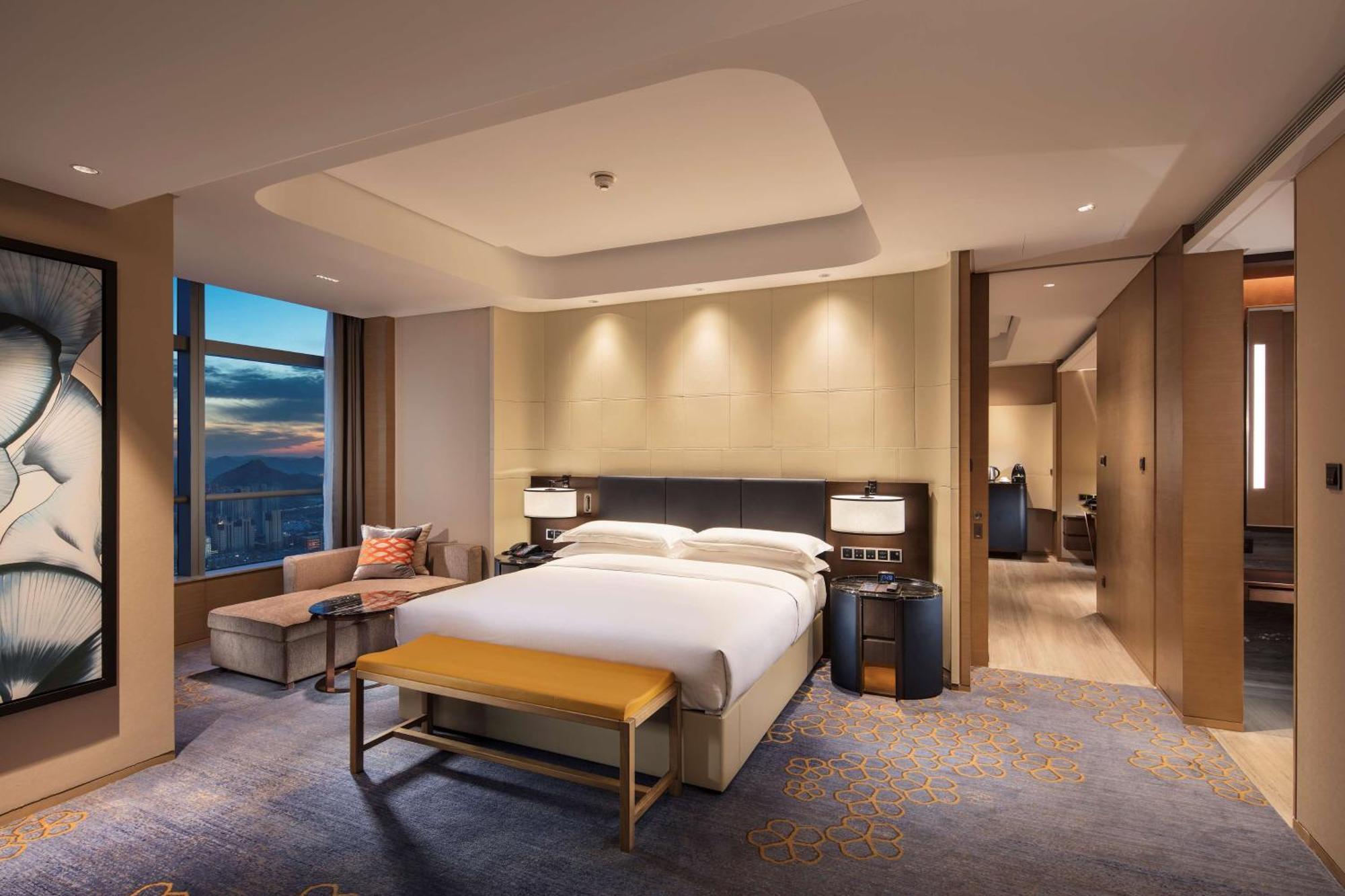 Hilton Jinan South Hotel & Residences Exterior foto